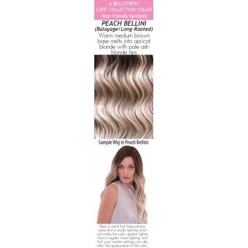  
Color choices: Peach Bellini (Balayage/Long Rooted)